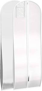 lot 39560 image: Wedding Dress Garment Bag Great Cover For Storage Or Travel Bridal Gown And Long Dresses 1 dress bag