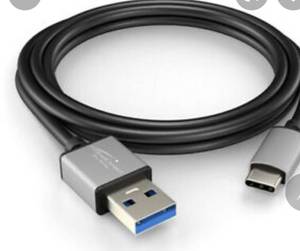 lot 39570 image: KabelDirekt 6 Ft. USB A 3.0 to USB C Cable SuperSpeed Data