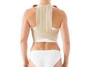 lot 33949 image: NEO G Clavicle Brace - X-LARGE - Beige - Medical Grade support, prepost operative rehabilitation aid, HELPS with early kyphosis, rounded or slumped shoulders,