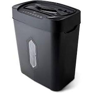 lot 33944 image: AmazonBasics AU1208XB 12 Sheet Cross-Cut PaperCredit Card Shredder