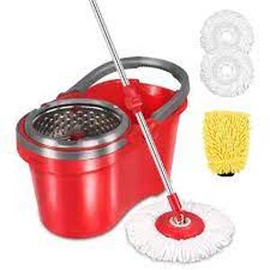 lot 33968 image: Hapinnex Ergonomic 360 Spinning mop