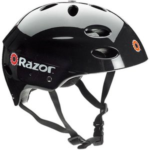 lot 3099 image: Razor V17 Multi-Sport Childs Helmet, Glossy Black