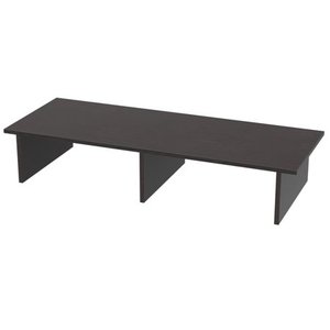 lot 3102 image: Designs2Go Large TVMonitor Riser, Black
