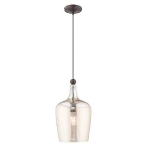 lot 3109 image: Livex Lighting 41226 1 Light 9 Wide Mini Pendant