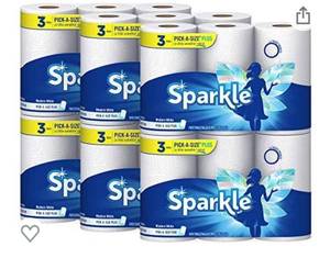 lot 3173 image: Sparkle Paper Towels, 18