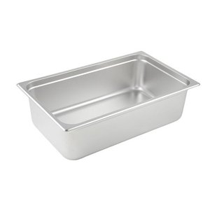 lot 3189 image: winco spjl-106 anti-jamming steam pan, full-size x 6-inch
