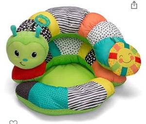 lot 3191 image: Infantino Prop-A-Pillar Tummy Time & Seated Support - Pillow Support for Newborn and Older Babie