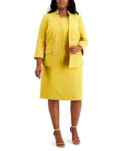 lot 3192 image: Le Suit Plus Size Dress Suit - new with tags Retails $120
