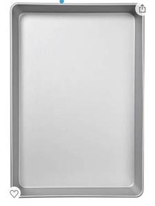 lot 3196 image: Wilton Performance Pans Aluminum Large Sheet Cake Pan, 12 x 18-Inch, Aluminum