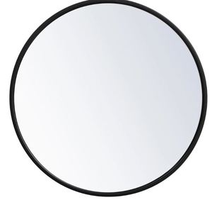 lot 3147 image: Black Circle Mirror
