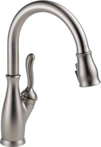 lot 6222 image: Delta Leland Single-Handle Pull-Down Sprayer Kitchen Faucet