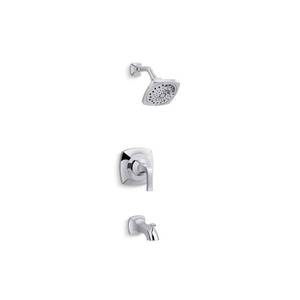 lot 6229 image: Kohler Rubicon Single-Handle 3-Spray Tub &amp Shower Faucet