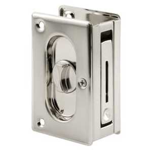 lot 6245 image: Prime-Line Products Pocket Door Privacy Lock &amp Pull