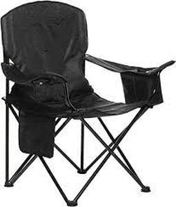 lot 6207 image: Basics Camping Chair &amp Cooler