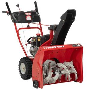 lot 9852 image: Troy-Bilt Storm 2-Stage Gas Snow Blower