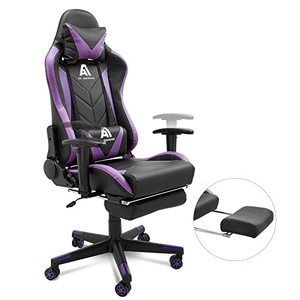 lot 9861 image: AA Products Gaming Chair High-Back Ergonomic Computer Racing Chair