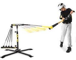 lot 9851 image: Sklz Hurricane Select Solo Baseball Swing Trainer