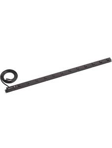 lot 10374 image: Amazon Basics Heavy Duty Metal Surge Protector Power Strip with Mounting Brackets - 12-Outlet, 600-Joule (15A OnOff Circuit Breaker)