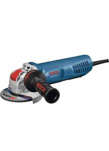 lot 10381 image: Bosch GWX13-50VSP 5 13A X-Lock Variable Speed Angle Grinder with Paddle Switch. Retails $154