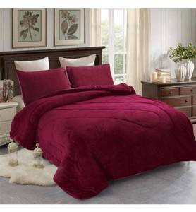 lot 10436 image: JML Fleece Blanket, 3- Pieces Sherpa Blanket - Super Soft Warm, Korean Style