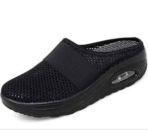 lot 10455 image: Dosurgorn Womens Air Cushion Slip-On Walking Shoes- Orthopedic Diabetic Walking Shoes, Mesh