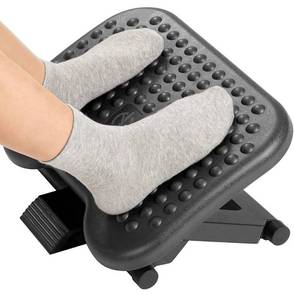 lot 10476 image: HUANUO Adjustable Under Desk Footrest
