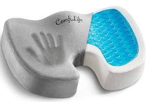 lot 10478 image: ComfiLife Gel Enhanced Seat Cushion