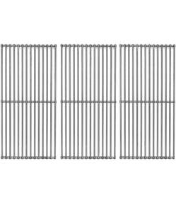 lot 10414 image: Votenli S591SC (3-Pack) 19 14 Stainless Steel Wire Cooking Grid Grates Replacement for Brinkmann, Charmglow and Jenn Air.