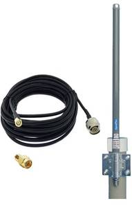 lot 10425 image: Signalplus Lora Antenna 915mhz 5.8dBi Outdoor 824MHz-960MHz 900mhz924mhz GSM Antenna 1.34FT with 16ft SMARP-SMA Cable for Aviation System