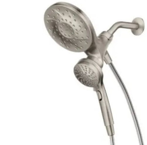 lot 8862 image: Moen Engage Multi-Function Handshower and Rainshower Combo