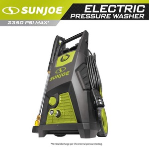 lot 8887 image: Sun Joe 2350 PSI Maximum 1.8 GPM Cold Water Brushless Induction Electric Pressure Washer with 5-Quick Connect Nozzles