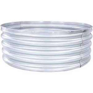 lot 8908 image: 36 in outdoor fire ring galvanized finish