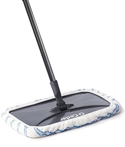 lot 8924 image: O-Cedar Hardwood Floor N More Microfiber Mop with Telescoping Handle