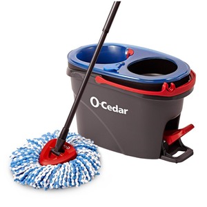 lot 8969 image: O-Cedar EasyWring Rinse Clean Spin Mop & Bucket