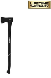 lot 8980 image: Husky 3.5 lb. Premium Single Bit Michigan Axe with 34 in. Fiberglass Handle