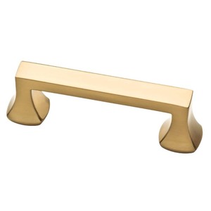 lot 8983 image: set of 8 Brainerd & Liberty Hardware 272149 3 in. Center to Center Drawer Cabinet Pull, Golden Champagne Bronze