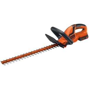 lot 8986 image: BLACKDECKER LHT2220 20V MAX Cordless Lithium 22 in. Hedge Trimmer