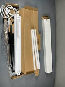 lot 100926 image: LED Grow Light Stand Natural White Full Spectrum for Indoor Plant Starting Seeds and Propagating Cuttings, Height Adjustable