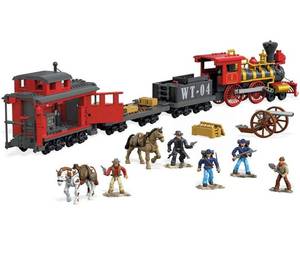lot 100936 image: Mega Construx Probuilder Train Heist