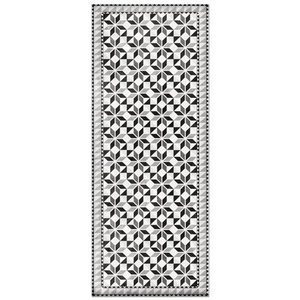 lot 22121 image: American Art Decor Decorative Vinyl Floor Mat Mosaic Tile - 2 x 5