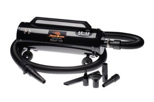 lot 40197 image: Metro Vac MB-3CD Air Force Master Blaster 8-HP Car & Motorcycle Dryer - Auto Detailing