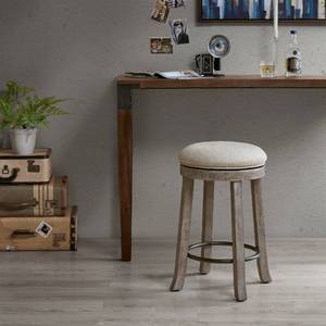 lot 40224 image: The Gray Barn Tipperary Grey Swivel Counter Stool