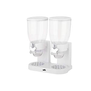 lot 40257 image: Zevro GAT201C Indispensable Dry Food Dispenser, Dual Control, WhiteChrome