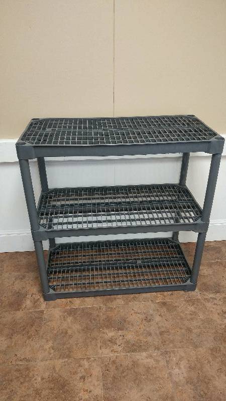 lot 12 image: Heavy Duty Plastic Shelf