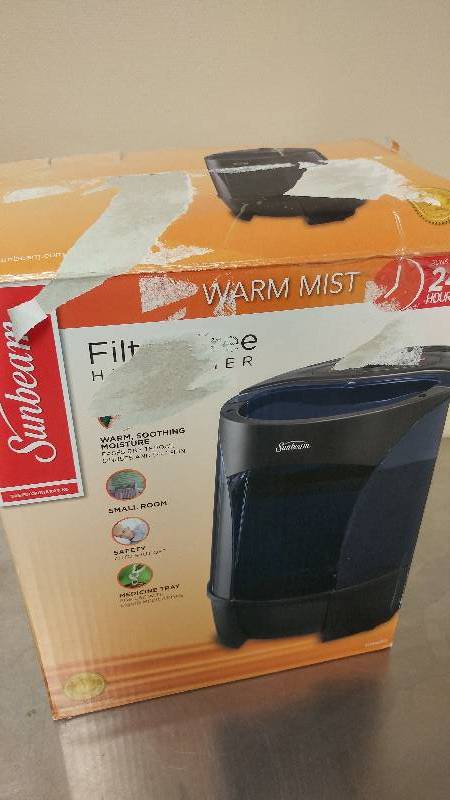 lot 28 image: Sunbeam Warm Mist Humidifier