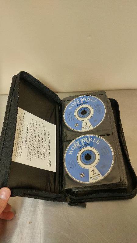lot 30 image: Complete Bible on CD King James Version