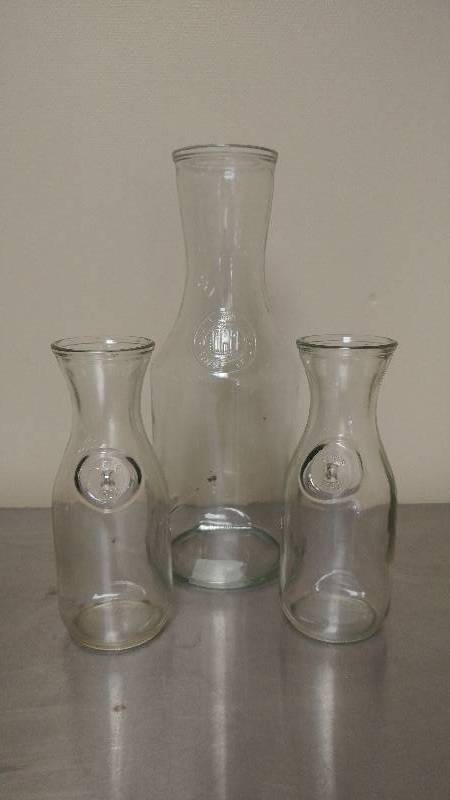 lot 35 image: Set of Glass Carafes