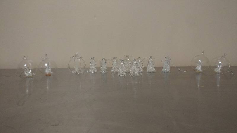 lot 39 image: Glass Ornaments
