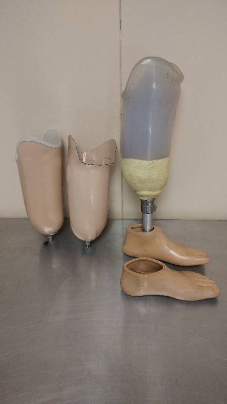 lot 47 image: Prosthetic Leg Parts