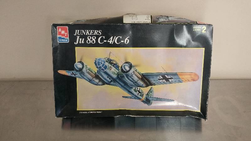 lot 63 image: AMT Junkers Ju 88 C-4C-6 Model Plane